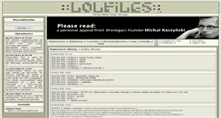 Desktop Screenshot of lolfiles.lajcik.org